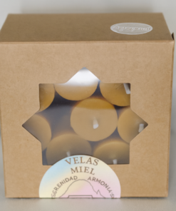 Alternative view of Vela de miel 100 % natural – Artesanal de cera de abeja