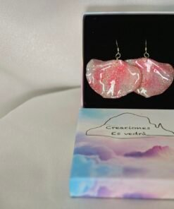 Alternative view of Pendientes Pétalos de Orquídea