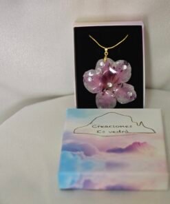 Alternative view of Colgante de Flor de Azalea