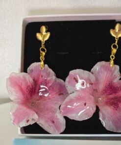 Pendientes de Flor Azalea