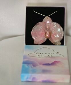 Alternative view of Colgante de Flor de Orquídea